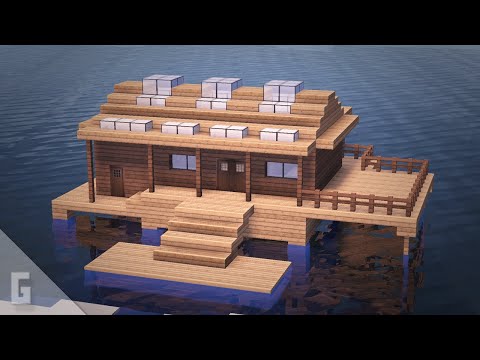 Greg Builds - Building a BEACH House in Minecraft Easy Tutorial!