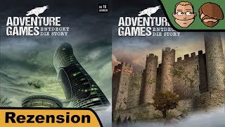 Adventure Games: Entdeckt die Story (Das Verlies, Die Monochrome AG) - Brettspiel - Review