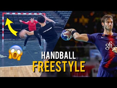 Handball Freestyle Skills ● Trickshot Goals ᴴᴰ