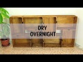 DIY Wooden Crates Bookcase