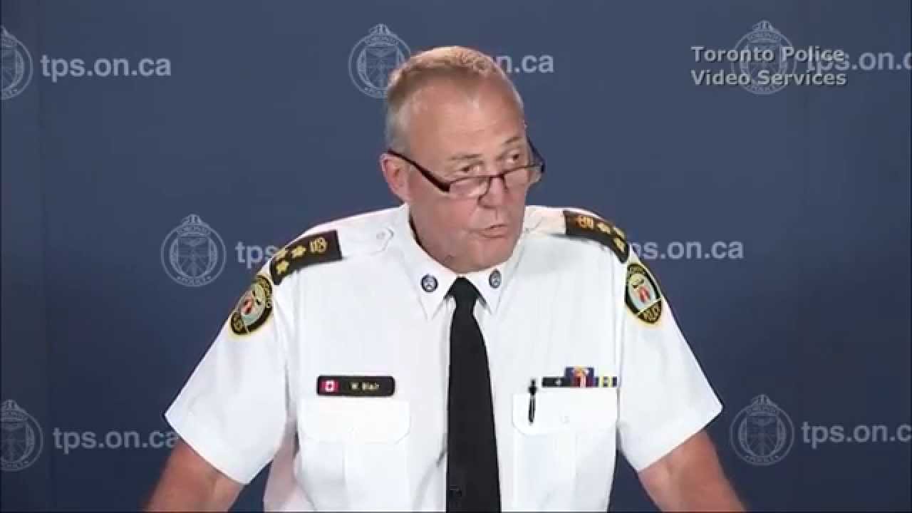 @TorontoPolice Chief Bill Blair Addresses Defamation Notice