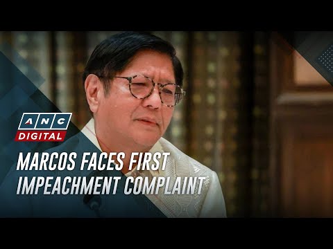 Impeachment complaint filed vs Marcos | ANC