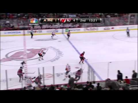 Andrei Loktionov goal 4-1 Mar 13 2013 Philadelphia Flyers vs NJ Devils NHL Hockey