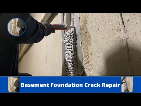 Basement Foundation Crack Repair