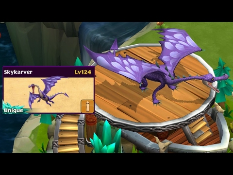 Skykarver max level 124-unique||Dragons:Rise of Berk