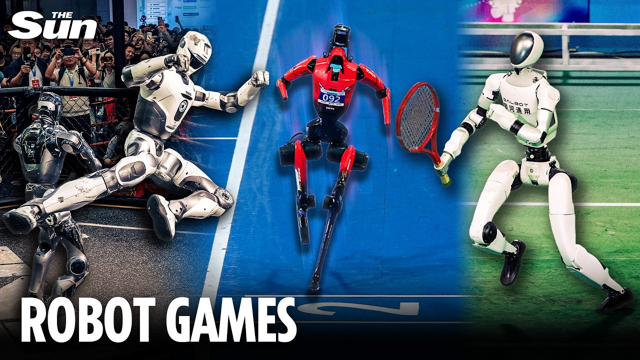 Video: Beijing's 2nd World Humanoid Robot Games draws record 2,056 bots