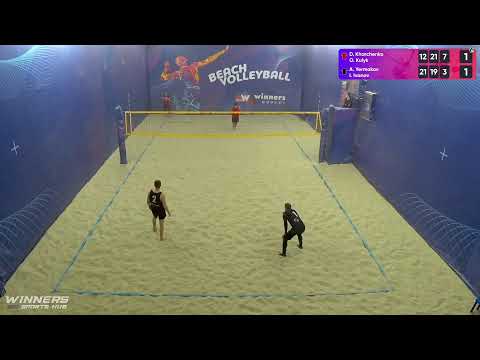 21:35 D. Kharchenko / O. Kulyk - A. Yermakov / I. Ivanov 20.11.2022 | Winners Beach Volleyball
