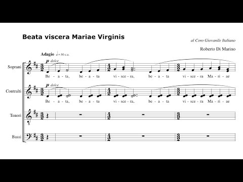 Roberto Di Marino - Beata Viscera Mariae Virginis