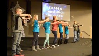 VGF Kids Newsboys God&#39;s not Dead singing and motions