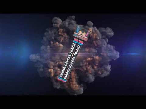 Gender reveal torch - Cat 1 vuurwerk - Lesli Vuurwerk - 02576