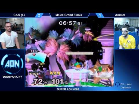 Codi (L) vs. Animal Melee Grand Finals