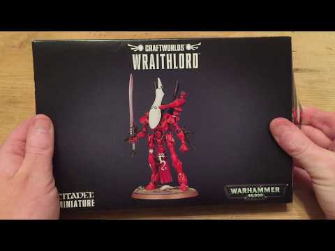 Unboxing Eldar Wraithlord. Warhammer 40K