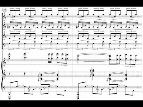 Hamelin plays Ornstein - Piano Quintet (2nd mvt) Audio + Sheet music