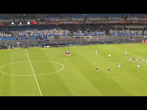 Napoli vs Leicester city 3-2 Kiernan Dewsbury-Hall goal