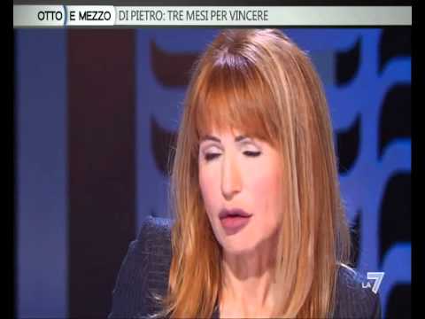 OTTO E MEZZO - Di Pietro: 3 mesi per vincere