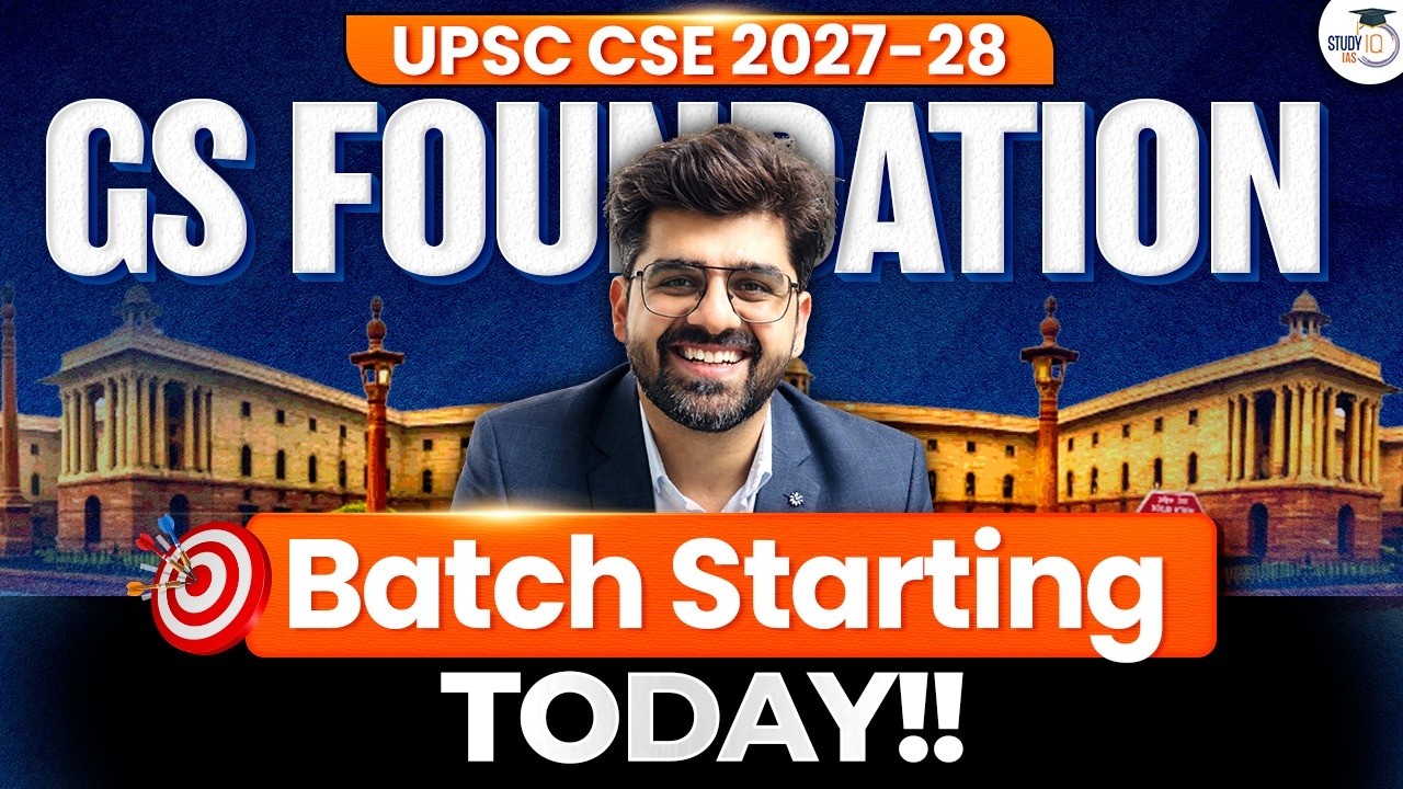 UPSC CSE 2027-28 GS Foundation Batch Starting Today with Piyush Sir #upscpreparation #upsc #ias