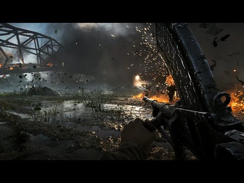 Final Defence at Nijmegen Bridge - Netherlands 1944 World War 2