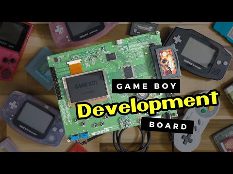 The Game Boy Development Board!