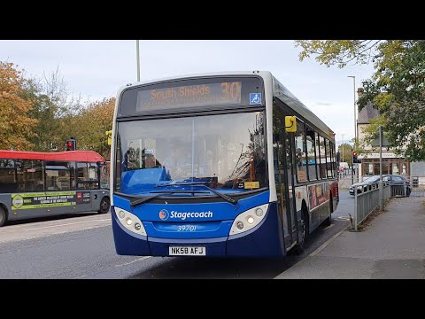COVERING: Route 30 | NK58AFJ/39701 - Stagecoach North East: MAN 14.240LF/ADL Enviro 200