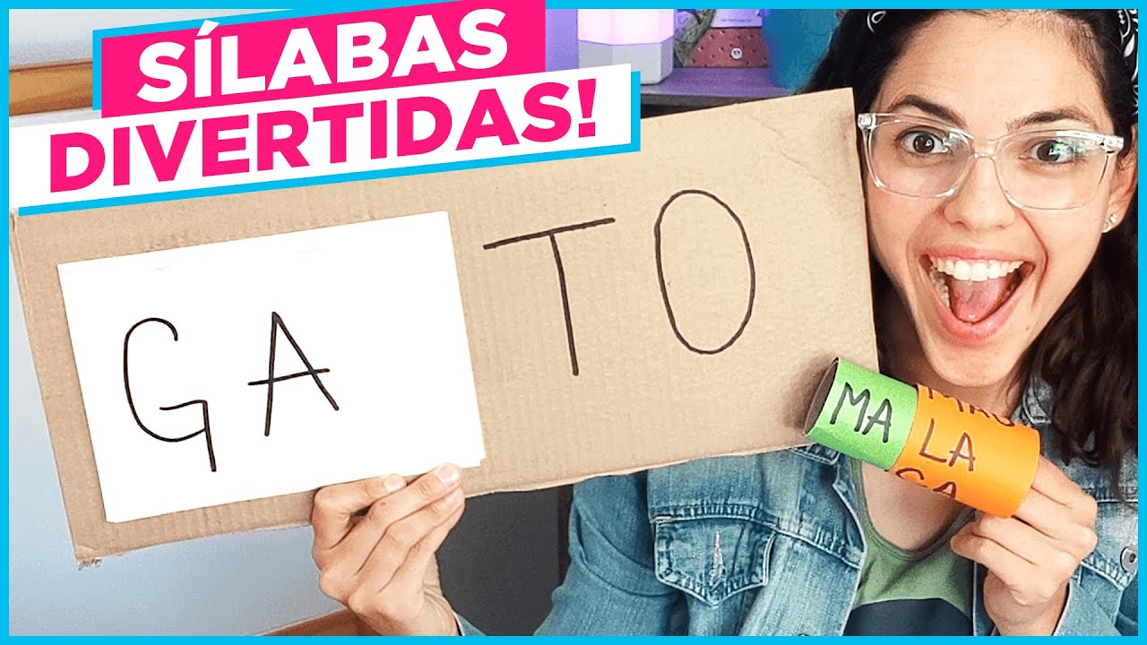 COMO ENSINAR AS SÍLABAS para crianças de um jeito fácil e divertido!