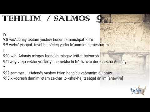 Salmos Tehilim  9