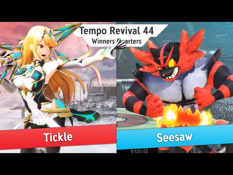 Tempo Revival 44 - Tickle (Pyra Mythra) Vs. Seesaw (Incineroar, Bowser) - Winners Quarters - SSBU