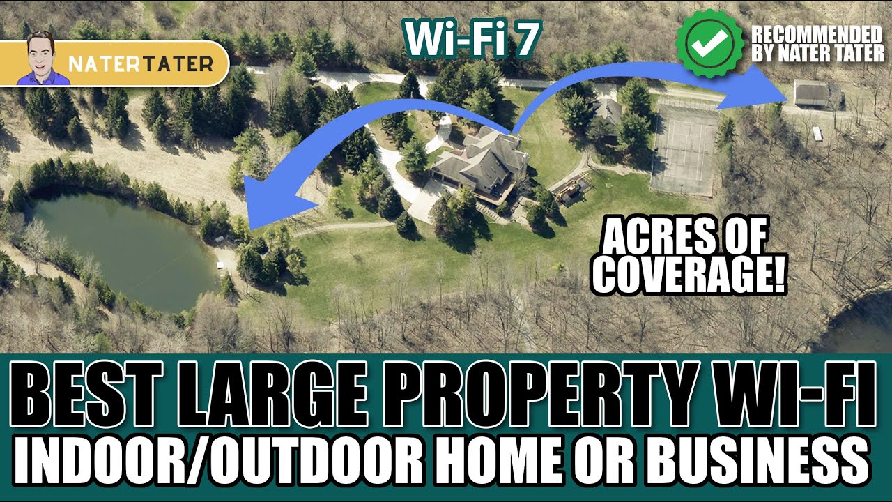 ✅ Bye Wi-Fi 6: Home Network Upgrade 2025! - TP-Link Omada Wi-Fi 7 SDN Mesh on A Large Property