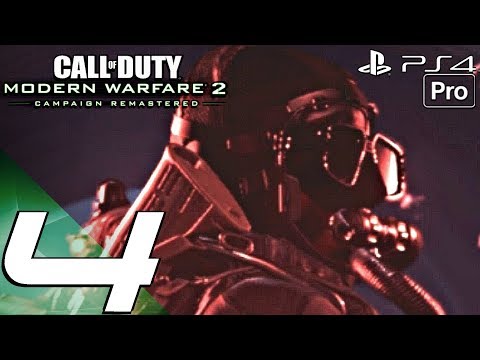 Call of Duty Modern Warfare 2 Remastered - Gameplay Walkthrough Part 4 - Exodus & Only Easy Day