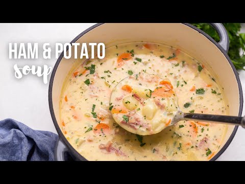 Creamy Ham and Potato Soup | The Recipe Rebel