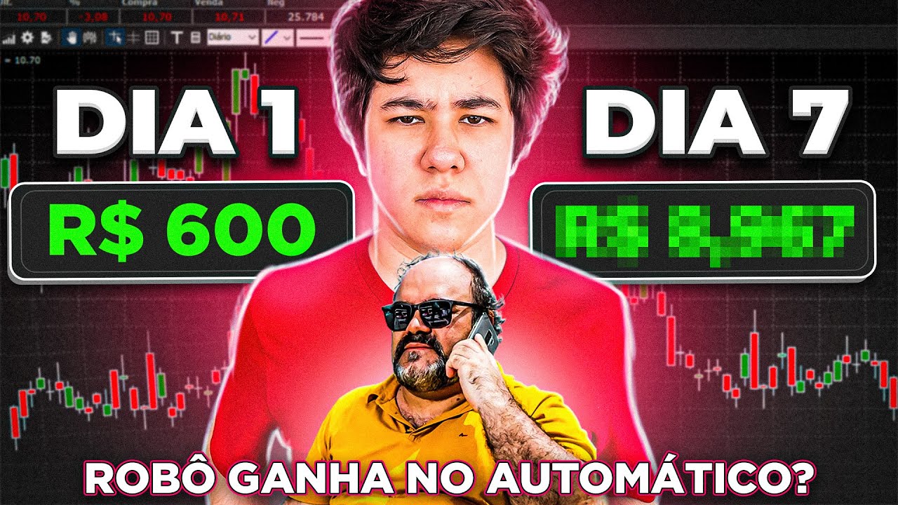 TESTEI O ROBÔ DE INVESTIMENTOS DO VOVÔ RICO! É GOLPE?