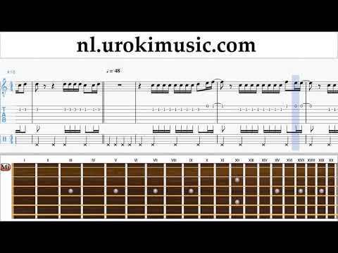 Gitaar Leren Spelen Luis Fonsi, Demi Lovato - Échame La Culpa Tablatura Deel#2 um-ih799