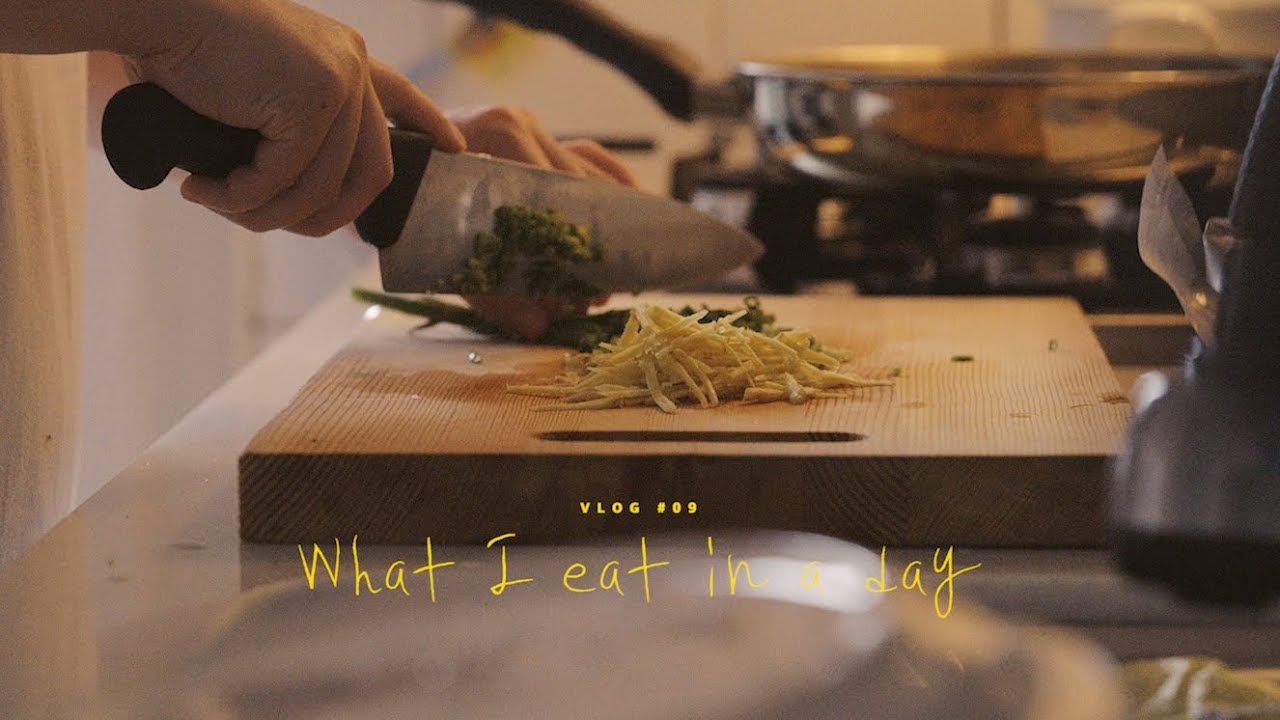 VLOG #09 하루세끼, 샌드위치와 생선덮밥 : What I Eat in A Day, Sandwich and Fish Teriyaki Rice Bowl | Honeykki 꿀키