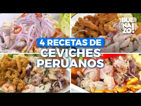 4 formas de preparar ceviche peruano | Buenazo!