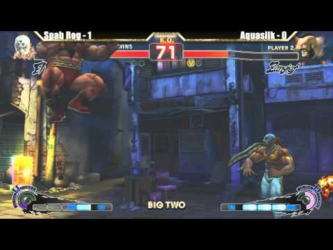 SSF4 AE 2012 Spab Rog vs Aquasilk - Big Two #6 Tournament Sponsored by TGS
