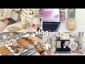 Vlog 🤍 daily diaries, visiting cafè, self care, k-beauty haul, lots of studying, organizing etc.