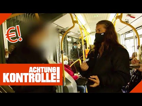 Wenige Haltestellen für 60€! Busfahrt mit ungültigem Ticket! | 1/2 | Kabel Eins | Achtung Kontrolle