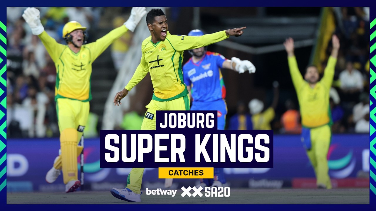 Unreal fielding! Joburg Super Kings' best catches across all seasons...