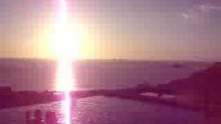 Sunset in the Pool at Villa Habibi in Costa Rica