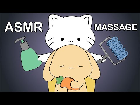 ASMR animation | neck and shoulder massage