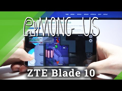 Test Game Among Us on ZTE Blade 10 | MediaTek Helio P60 | 2 GB RAM | Gameplay - FPS Check