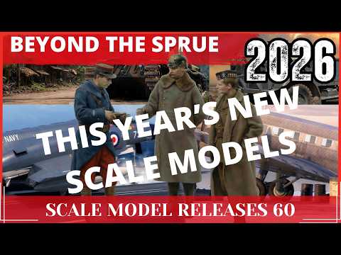 First Big Kit Reveals of 2026 | Huge Airfix News, Trumpeter Surprises & New Tools