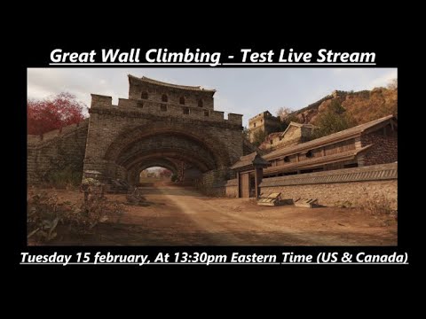 Great Wall Climbing - Test Live Stream (World of Tanks Console)