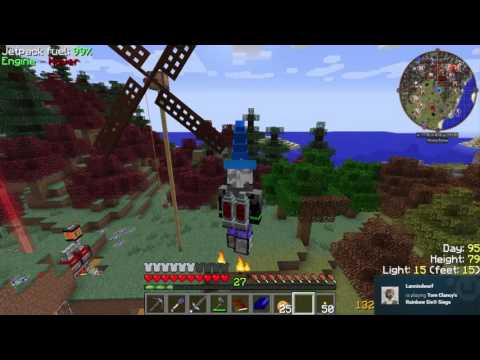 Minecraft Modded Survival world: Space Astronomy EP 6: jet-packs and some quests