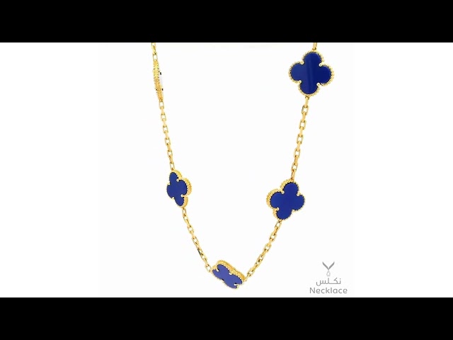 قلادة ذهب عيار 18 مناسبة للهدايا