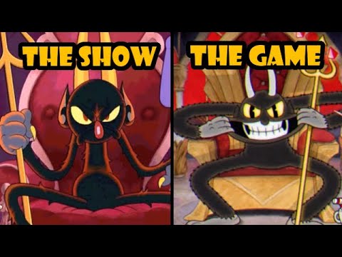 The Cuphead Show VS. The Cuphead Game - The Ultimate Character Comparison