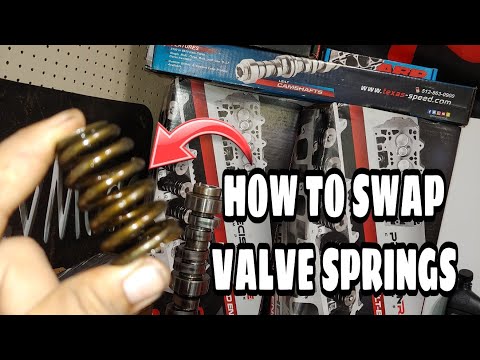 HOW TO CHANGE LS VALVE SPRINGS FOR YOUR LS CAM SWAP 4.8 5.3 5.7 6.0 6.2 ls1 ls2 ls3 ls6 ls7 LR4 LM7