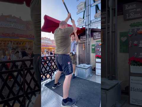 He Refused to Quit 😂 #shortsfeed #strongman #challenge #viralshorts