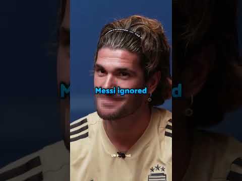 Rodrygo vs Messi #messi #football #soccer #realmadrid #argentina #brazil #urfootball