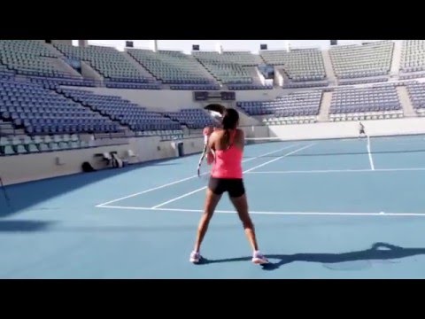 College Tennis Recruiting Video 2016 - Nancy Fawzy