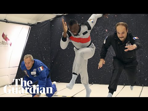 Usain Bolt Runs in Zero Gravity